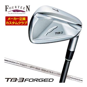特注カスタムクラブ フォーティーン 2025NEW TB-3 FORGED アイアン FS-90i オリジナルスチール シャフト 4本セット[＃7-P]