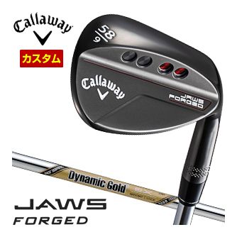 Callaway Jaws Raw ウェッジ56 ダイナミックゴールド Callaway キャロウェイ JAWS RAW ウェッジ クロムメッキ