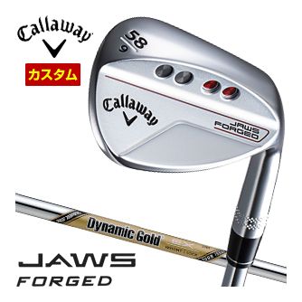 Callaway Jaws Raw ウェッジ56 ダイナミックゴールド Callaway Jaws Raw Chrome Wedge 56°-10 S-Grind Dynamic Gold