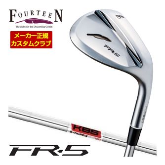 特注カスタム野球クラブ フォーティーン FR-5 ウエッジ パール繻子入眼 KBS TOUR S-TAPER 立て坑 クラブ-ゴルフ