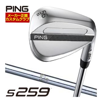 ピン S259 ウエッジ クロム N.S.PRO 950GH シャフト 特注カスタムクラブ