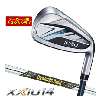 [SALE価格] ゼクシオ14 アイアン ダイナミックゴールド MID 115 シャフト 4本セット[＃7-P] 特注カスタムクラブ