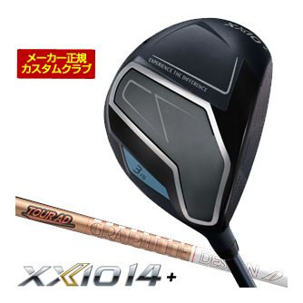 20％OFFクーポン対象！特注カスタムクラブ ゼクシオ 14+ フェアウェイウッド グラファイトデザイン ツアーAD GC シャフト