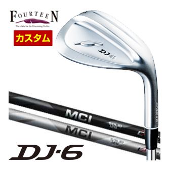 フォーティーン DJ6 ウエッジ フジクラ MCI 125 WEDGE シャフト 特注カスタムクラブ