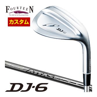 フォーティーン DJ6 ウエッジ USTマミヤ アッタス アイアン 10 立て坑 特注カスタム野球クラブ クラブ-スポーツ・アウトドア-ウェッジ