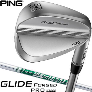 ピン GLIDE FORGED PRO ウエッジ N.S.PRO 950GH neo 立て坑、フレックス：S、GP360 LITE 周遊旅行天鵞絨 ROUND アクア 手持ち部分備え付ける [即納]