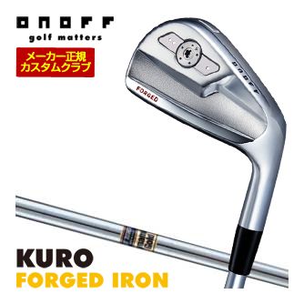 [SALE価格] オノフ 2026 KURO フォージド アイアン 4本セット[＃7-P] ダイナミックゴールド シャフト 標準グリップ仕様 特注カスタムクラブ