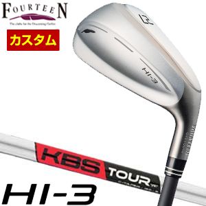特注カスタムクラブ フォーティーン HI-3 ユーティリティ アイアン KBS TOUR C-TAPER シャフト 28,050円