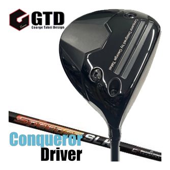 GTD ジョージ武井青写真 Conqueror コンクワーラー １番ウッド フジクラ Speeder SLK 立て坑 特注カスタム野球クラブ