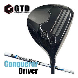 GTD ジョージ武井青写真 Conqueror コンクワーラー １番ウッド フジクラ Speeder BOOST 立て坑 特注カスタム野球クラブ