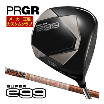 プロギア PRGR SUPER egg ドライバー グラファイトデザイン Tour AD DI シャフト [ルール適合外] 特注カスタムクラブ ゴルフクラブ メンズ