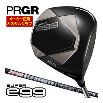 プロギア PRGR SUPER egg ドライバー グラファイトデザイン Tour AD XC シャフト [ルール適合外] 特注カスタムクラブ ゴルフクラブ メンズ