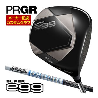 プロギア PRGR SUPER egg ドライバー グラファイトデザイン Tour AD PT シャフト [ルール適合外] 特注カスタムクラブ ゴルフクラブ メンズ