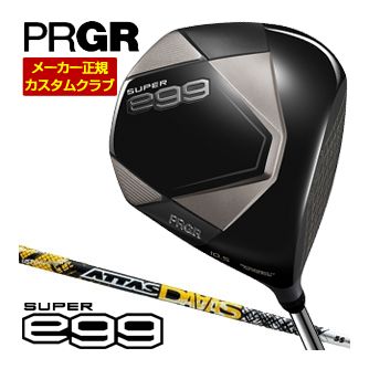 労働者階級歯車 PRGR SUPER egg １番ウッド UST Mamiya ATTAS DAAAS 立て坑 [置き目其れ相応外] 特注カスタム野球クラブ ゴルフ野球クラブ メンズ