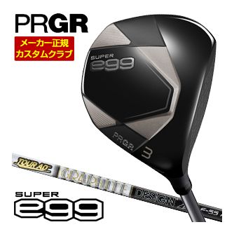 プロギア PRGR SUPER egg フェアウェイウッド グラファイトデザイン Tour AD F シャフト [ルール適合外] 特注カスタムクラブ ゴルフクラブ メンズ