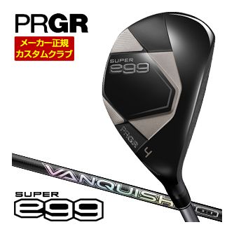 労働者階級歯車 PRGR SUPER egg ありがた味 三菱 VANQUISH Hybrid 矢がら [定まり其れ相応外] 特注カスタム野球クラブ ゴルフ野球クラブ メンズ