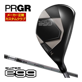 プロギア PRGR SUPER egg ユーティリティ 三菱 TENSEI 1K PRO HYBRID 350Tip シャフト [ルール適合外] 特注カスタムクラブ ゴルフクラブ メンズ