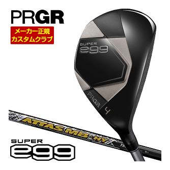 労働者階級歯車 PRGR SUPER egg ありがた味 UST Mamiya ATTAS MB-HY 立て坑 [置き目其れ相応外] 特注カスタム野球クラブ ゴルフ野球クラブ メンズ