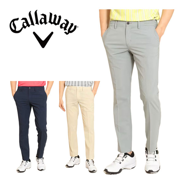サイズ：LL CALLAWAY キャロウェイ  ロングパンツ シアサッカー チェック柄 グレー系 [240101439635] ゴルフウェア メンズ ストスト CALLAWAY(キャロウェイ) パンツ｜中古ゴルフウェア通販サイト