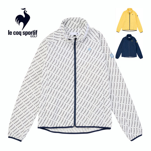 ルコックゴルフ　ルミエール総柄ブルゾン　L LE COQ SPORTIF ルミエール総柄ブルゾン - メルカリ