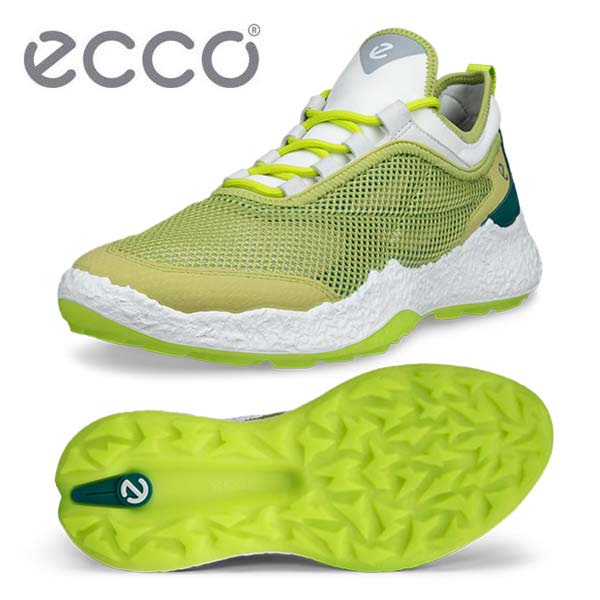 山びこ ECCO BIOM H5 TEXTILE ゴルフシューズ メンズ 138004 色合い： スイートピー/菩提樹殴り付ける (61599)
