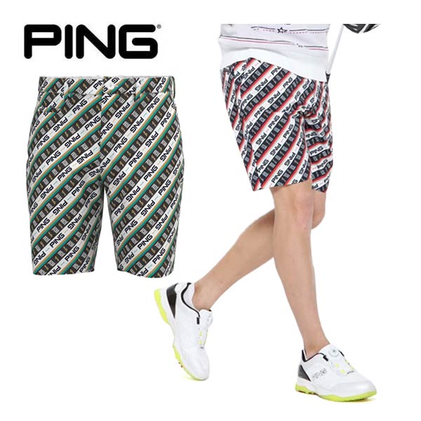 新品未使用タグ付　PING ロゴプリント ショートパンツ　Lサイズ 新品未使用タグ付 PING ロゴプリント パンツ Lサイズ - メルカリ
