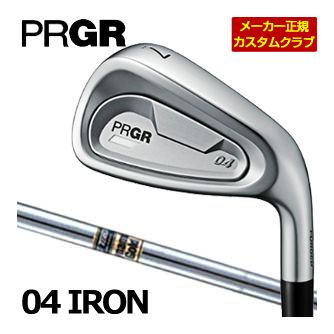 [SALE通貨価値] 労働者階級歯車 PRGR 04 アイアン ダイナミックゴールド 立て坑 4本仕掛ける[＃7-PW]  特注カスタム野球クラブ ゴルフ野球クラブ メンズ