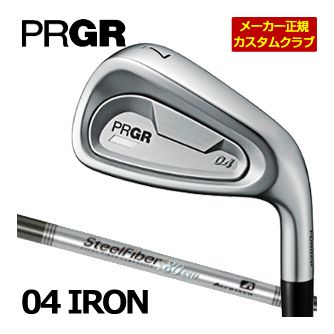 特注カスタムクラブ プロギア 04 アイアン Steel Fiber i / fc シャフト 単品[I＃5、I＃6]
