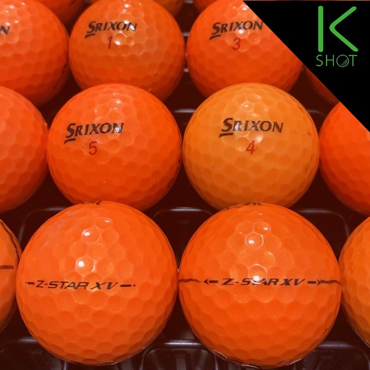 楽天市場 Srixon Z Star Xv 年式混合 球 オレンジ 良品 送料無料 ゴルフボール ロストボール スリクソン 中古 ごるふ仙人