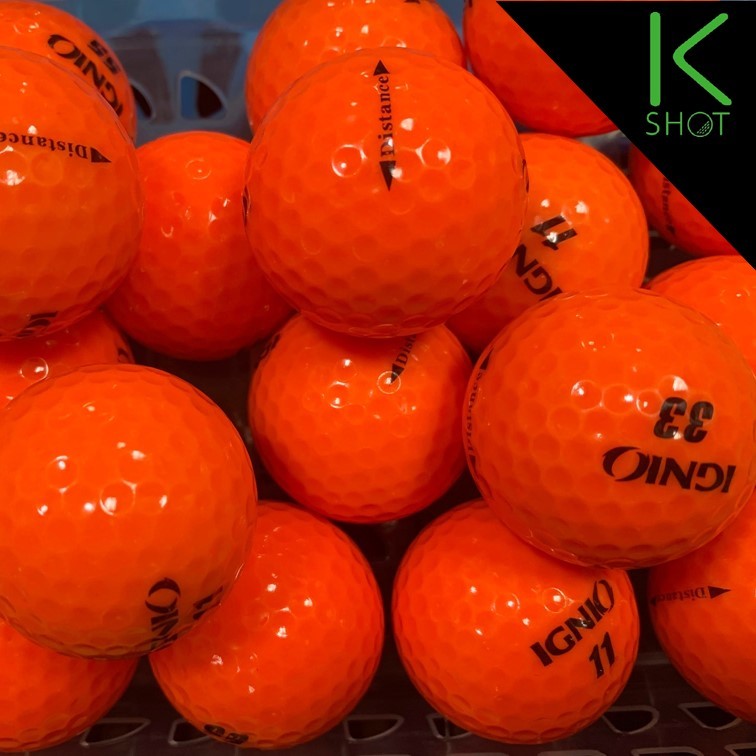 楽天市場 Ignio 球 オレンジ 高品質 送料無料 カラー ゴルフボール ロストボール イグニオ 中古 ごるふ仙人