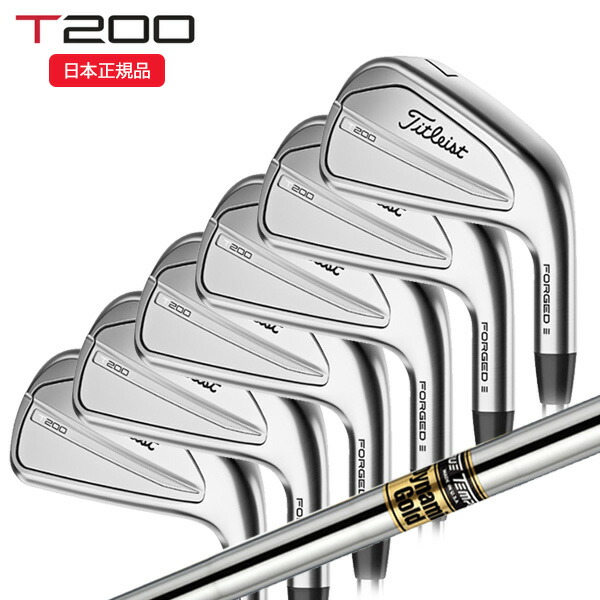 タイトリスト T200 アイアンセット6本 モーダス3 120 2023年 楽天市場】(特注カスタムクラブ) タイトリスト Tシリーズ T200