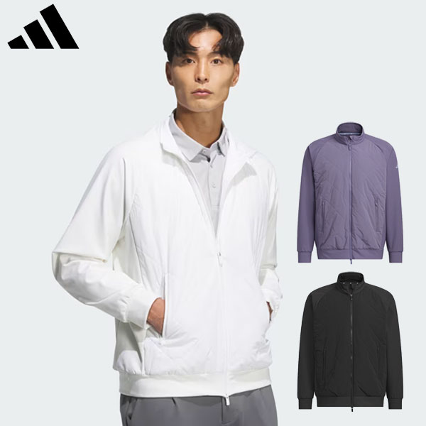 (即納)(クリアランス)アディダスゴルフ COLD. RDY ハイブリッド中わた入りジャケット JVU97 メンズ 2025年秋冬