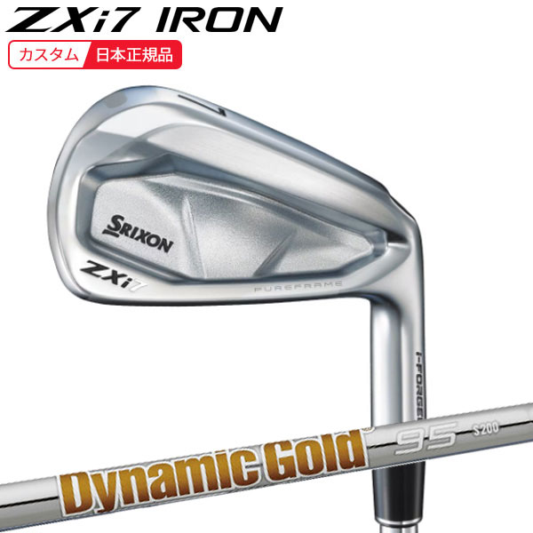 (特注 納期4-10週) ダンロップ スリクソン ZXi7アイアン単品(#3-9,PW,AW,SW) ダイナミックゴールド(85/95/105/120) シャフト 2024年(日本正規品)