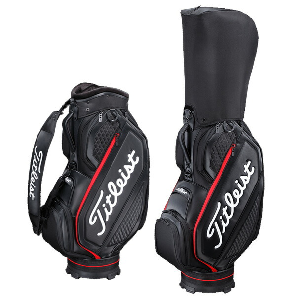 割引 あす楽対応 タイトリスト 即納 Men ゴルフバッグ Titleist 年モデル Tbsf4 メンズ キャディバッグ ミッドサイズ ジェットブラック ゴルフ St Tbsf4 Titleist Achsh