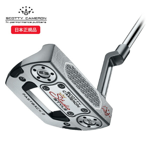 タイトリスト(titleist) スコッティキャメロン 制作室表現スタイル(Studio Style)ロングひな型 パター 2026年加えること模範例 (日本置き目品)