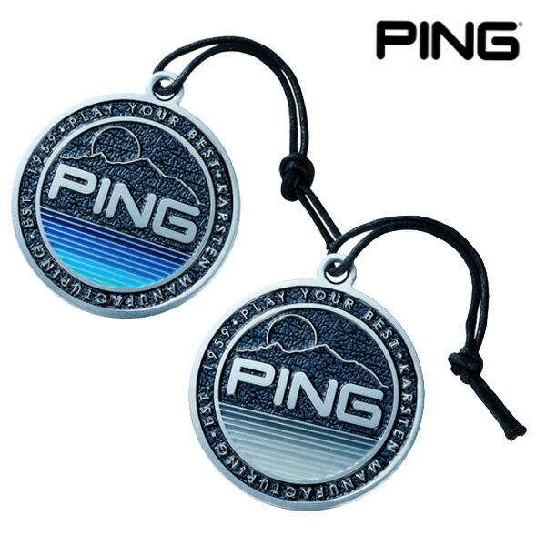 ピンゴルフ(PING) メタル ネームプレート AC-N2502 メンズ レディース 2026年春夏継続モデル 6,600円