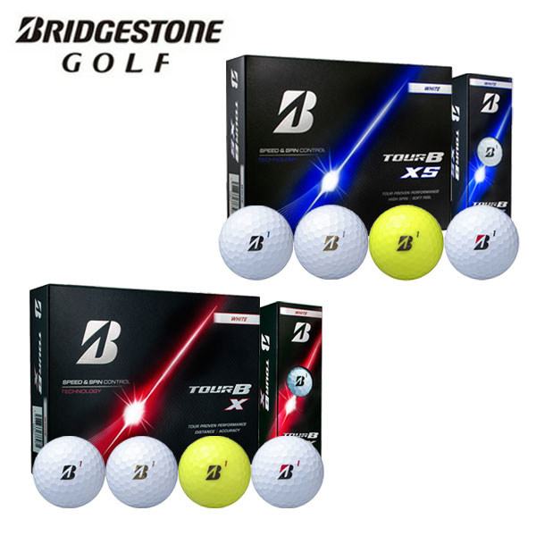(即納)(ポイント10倍)ブリヂストン(BRIDGESTONE) TOUR B X / TOUR B XS ツアーB ゴルフボール 1ダース(12球) 2026年モデル(日本正規品)