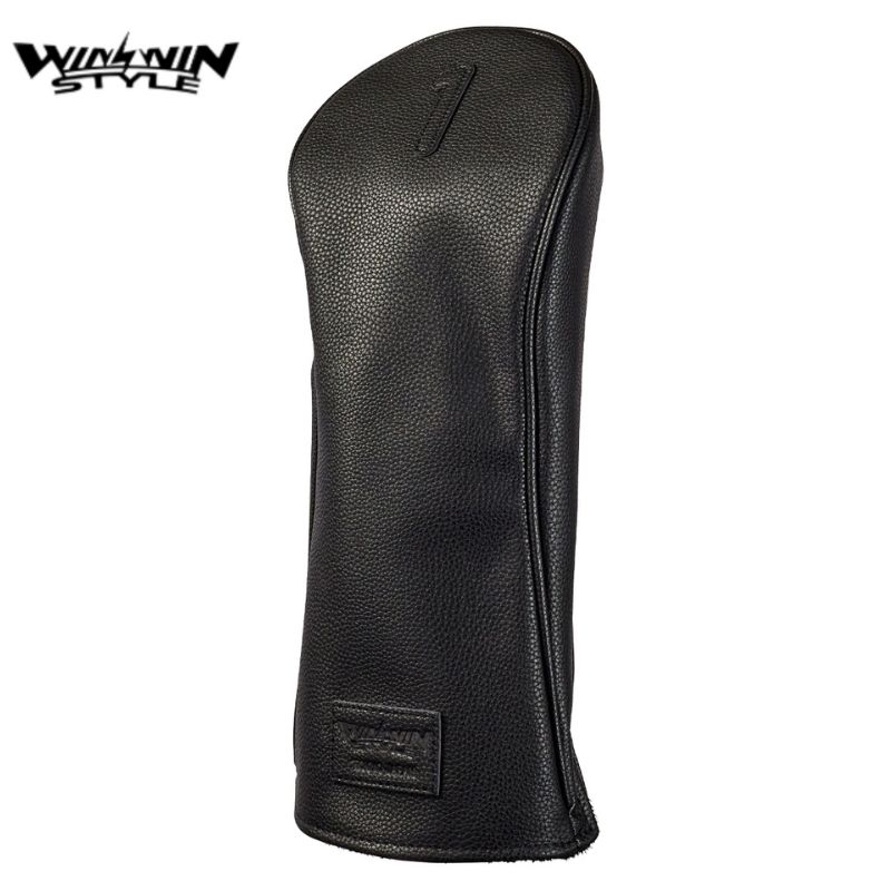 WINWIN STYLE ウィンウィンスタイル NEO CLASSIC ネオクラシック DR用 HEAD COVER ドライバー用ヘッドカバー BLACK ブラック HCN-200 カッコいい オシャレ シンプル メンズ レディース ギフト プレゼント 記念日 誕生日 クリスマス コンペ 景品 賞品 ゴルフ