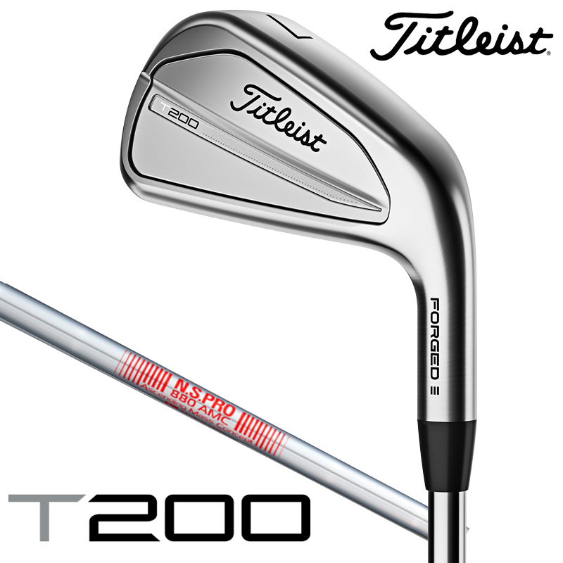 Titleist T200(2021) 5-48° 7本セット Titleist タイトリスト 中古アイアンセット T200 (2021) 7本の
