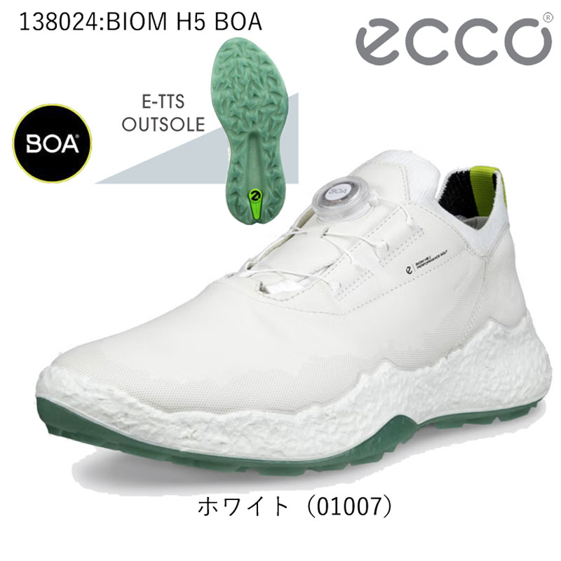 ecco レディースゴルフシューズ ホワイト ecco エコー ゴルフシューズ レディース バイオム ハイブリッド4