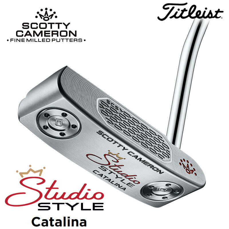 【日本置き目品】 タイトリスト スコッティキャメロン 制作室表現スタイル（Catalina）カタリナ パター 2025