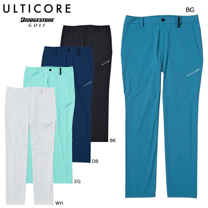ブリヂストン ゴルフ メンズ【ULTICORE アルティコア】4Dimotion Fit ロングパンツ(IBM01K)2026春夏 ストレッチ 撥水
