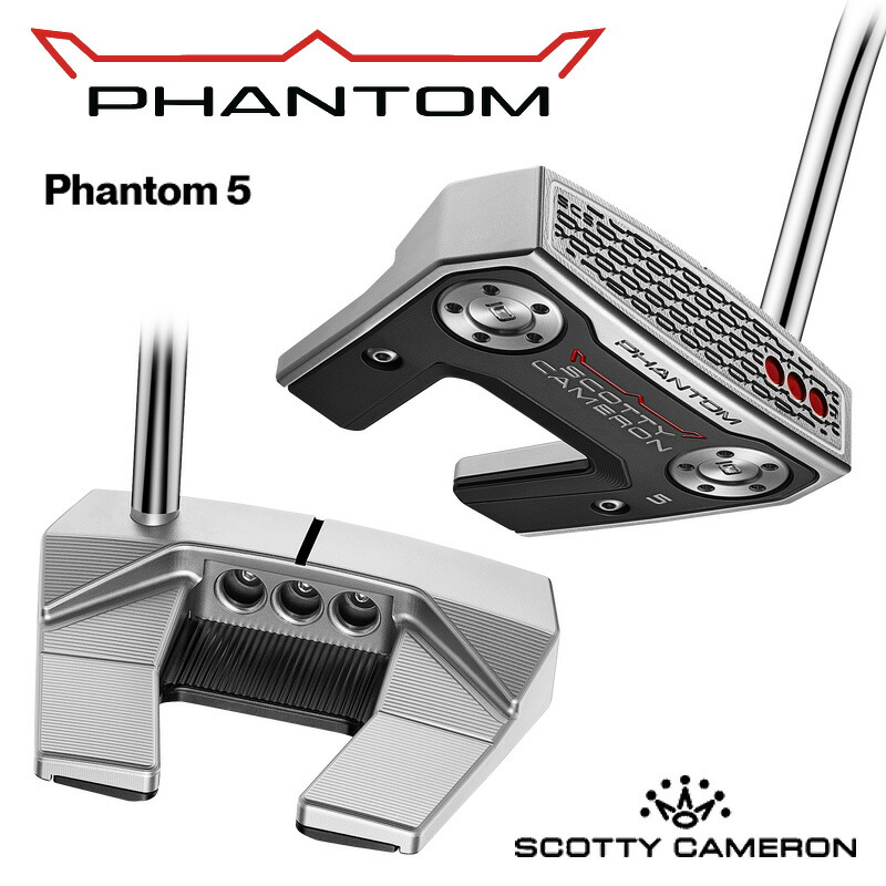 2026 タイトリスト スコッティキャメロン 気違いトム （PHANTOM 5） 日本置き目品 パター