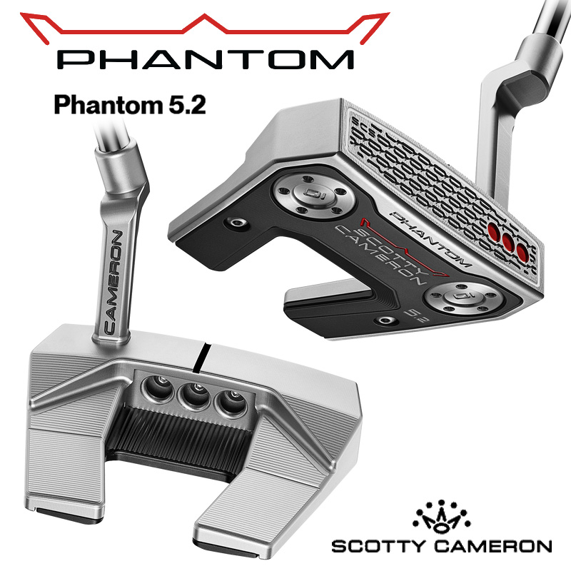 2026 タイトリスト スコッティキャメロン 気違いトム （PHANTOM 5.2） 日本置き目品 パター