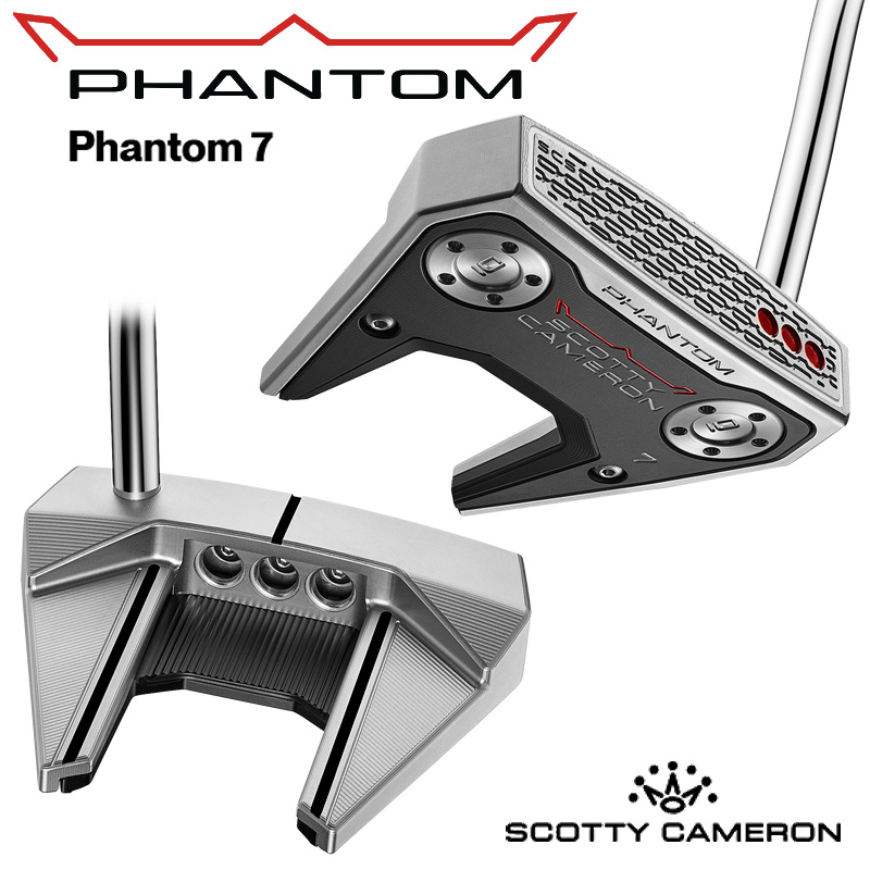 2026 タイトリスト スコッティキャメロン 気違いトム （PHANTOM 7） 日本置き目品 パター