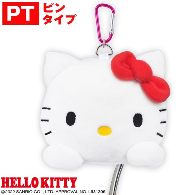 【レディース】HELLO KITTY キティーちゃん ゴルフクラブ アイアン5本 ハローキティ ゴルフセット 6〜8歳 （キッズ 子供用 ガールズ