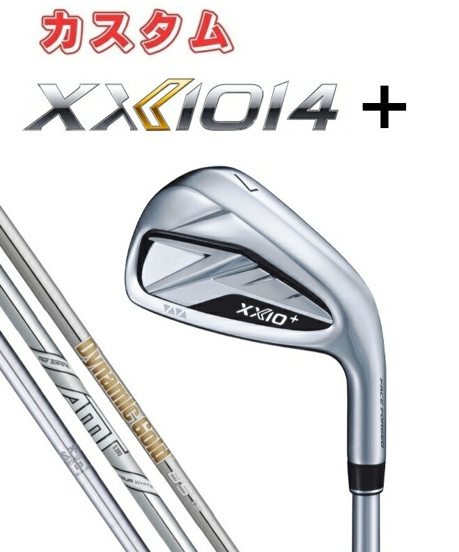 【カスタムオーダー】DUNLOP(ダンロップ)XXIO14+(ゼクシオ14プラス)アイアン6本セット N.S.PRO／DG スチールシャフト 受注生産
