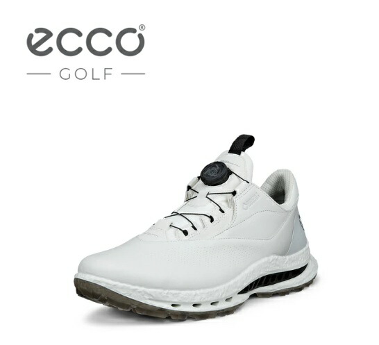 ECCO(エコー)ゴルフシューズ 132614 BIOM C5 BOA WHITE/WHITE(50874) メンズ 防水 スパイクレス 2026年モデル
