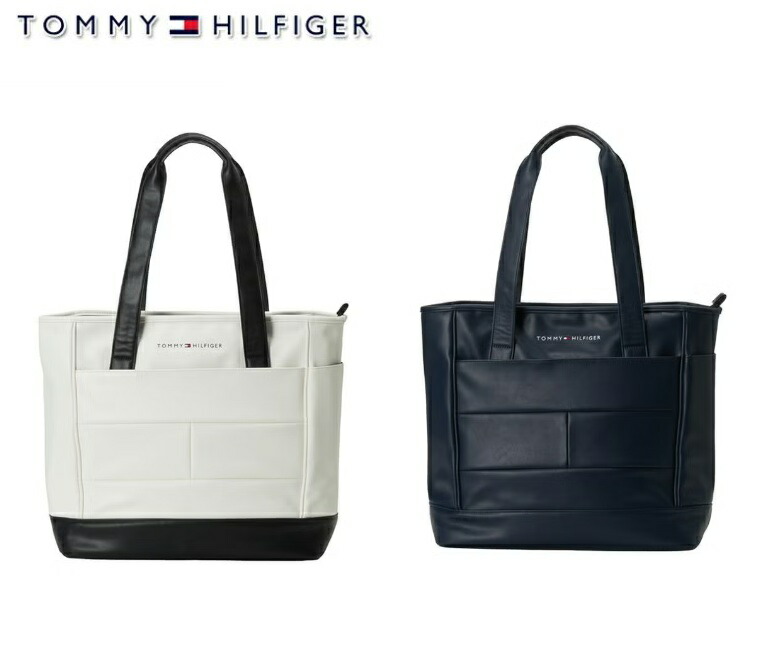 トミー ヒルフィガー ゴルフ THMG6ST6 ユースフル トートバッグ 合成皮革 PU ゴルフバッグ 旅行バッグ THMG6ST6 TOMMY HILFIGER GOLF|GOLF SHOP WAY 店