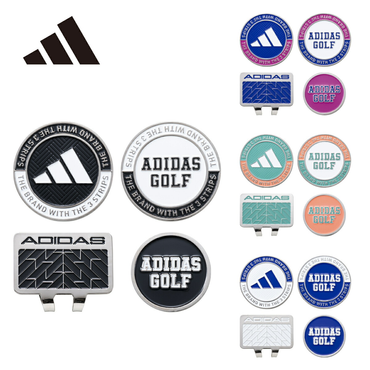 楽天市場】アディダス ゴルフマーカー ADM-933 〈adidas〉 ユニ